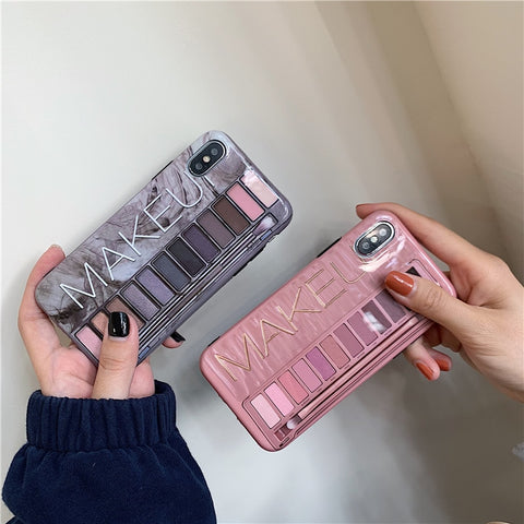 Image of Makeup Eyeshadow Palette phone Case