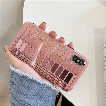 Image of Makeup Eyeshadow Palette phone Case